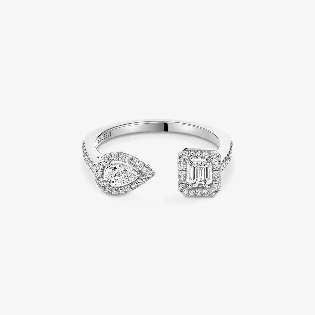[MIRA]My Twin Toi Gold Diamond Ring