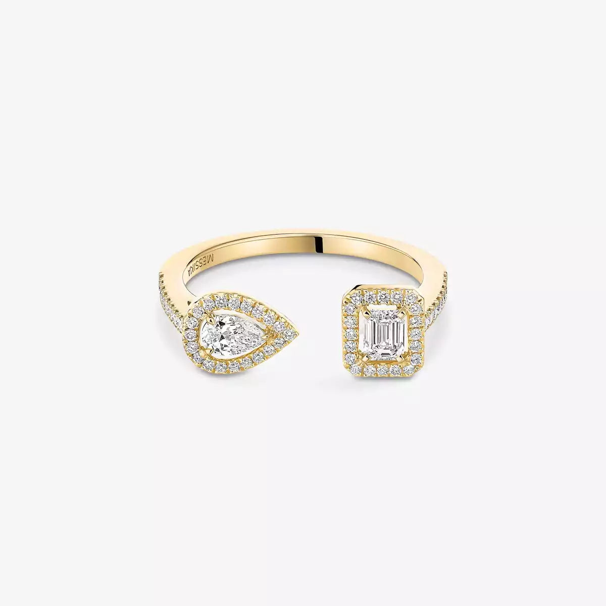 [MIRA]My Twin Toi Gold Diamond Ring