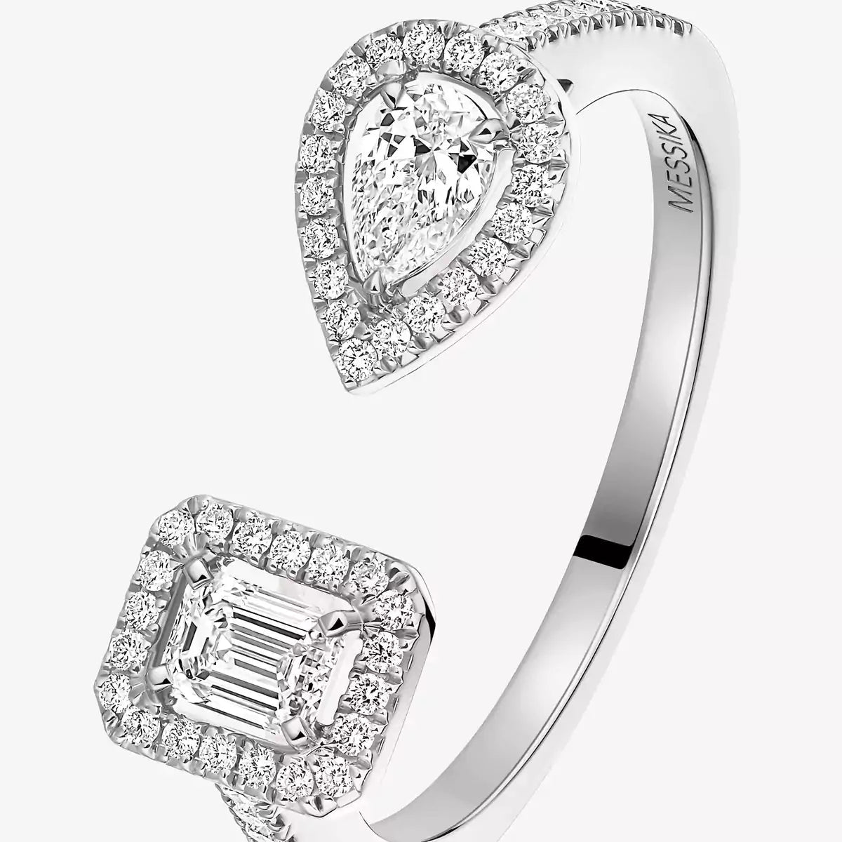 [MIRA]My Twin Toi Gold Diamond Ring