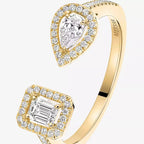 [MIRA]My Twin Toi Gold Diamond Ring