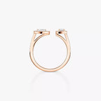 [MIRA]My Twin Toi Gold Diamond Ring