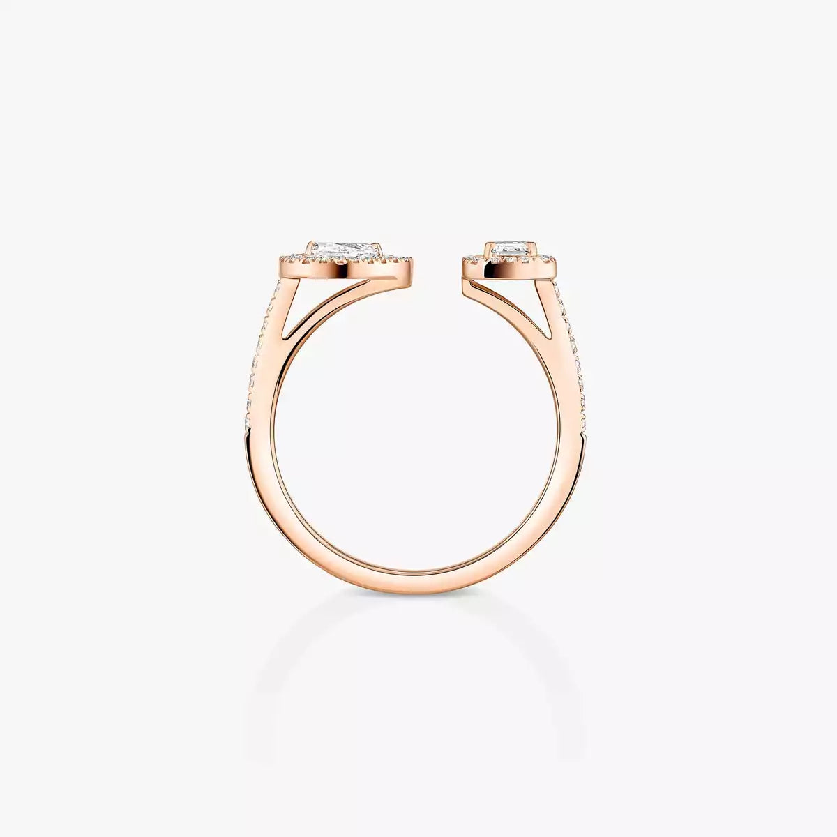 [MIRA]My Twin Toi Gold Diamond Ring
