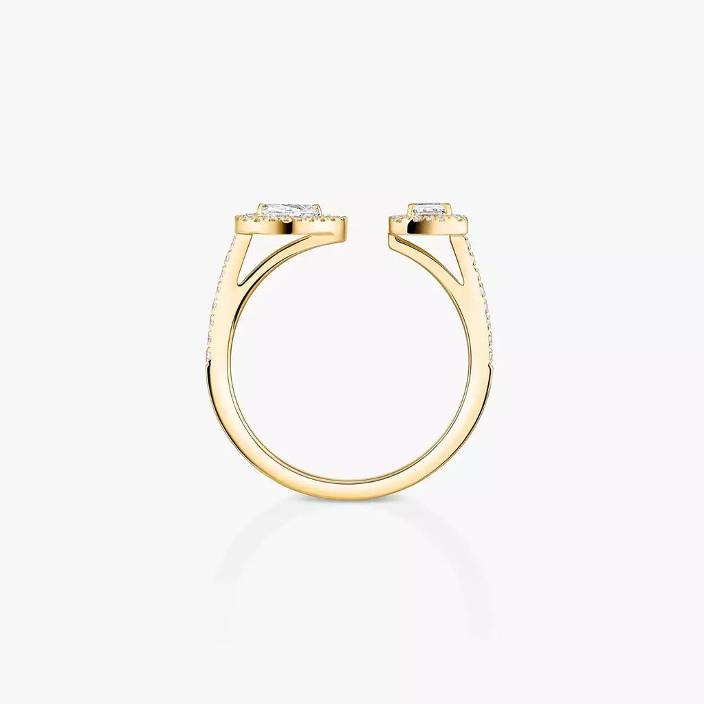 [MIRA]My Twin Toi Gold Diamond Ring