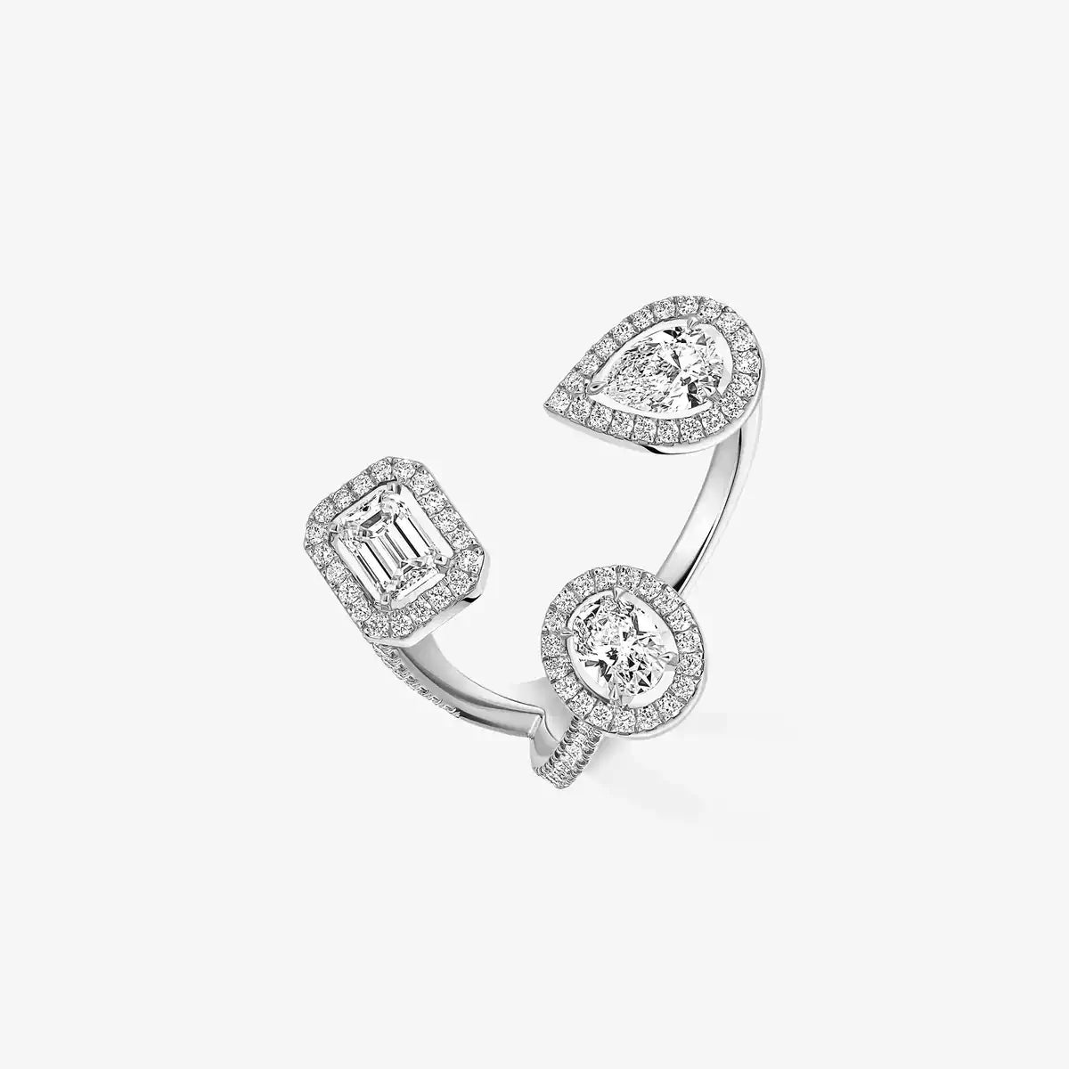 [[MIRA] Diamond Ring 0,25ct My Twin Trilogy