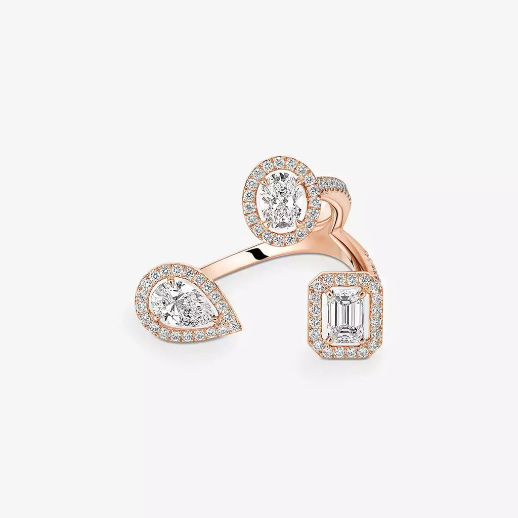 [[MIRA] Diamond Ring 0,25ct My Twin Trilogy