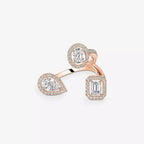 [[MIRA] Diamond Ring 0,25ct My Twin Trilogy