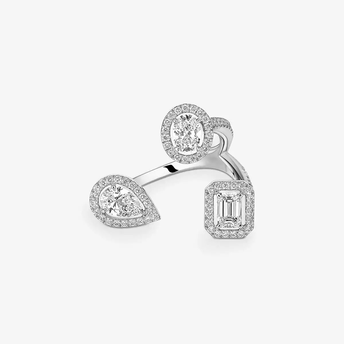 [[MIRA] Diamond Ring 0,25ct My Twin Trilogy