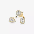 [[MIRA] Diamond Ring 0,25ct My Twin Trilogy