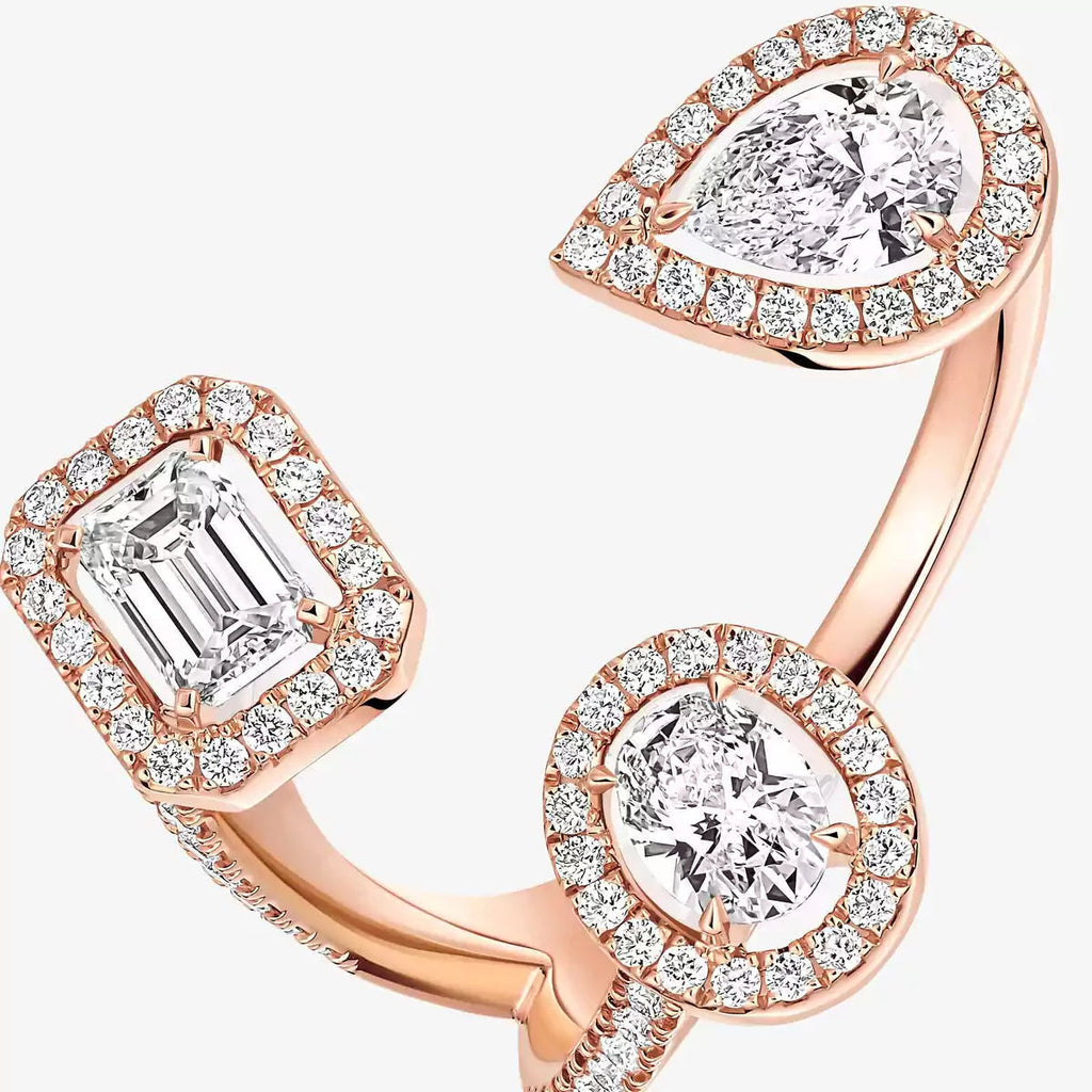 [[MIRA] Diamond Ring 0,25ct My Twin Trilogy