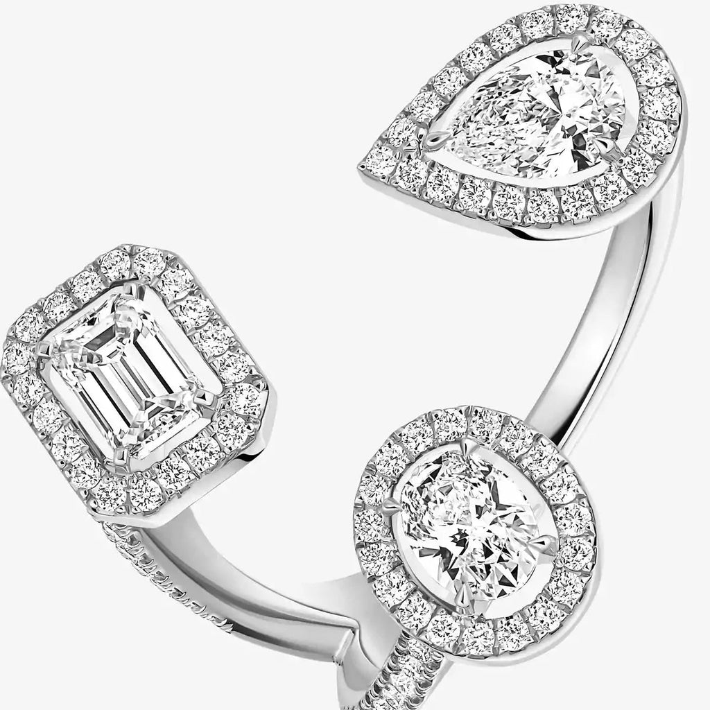 [[MIRA] Diamond Ring 0,25ct My Twin Trilogy