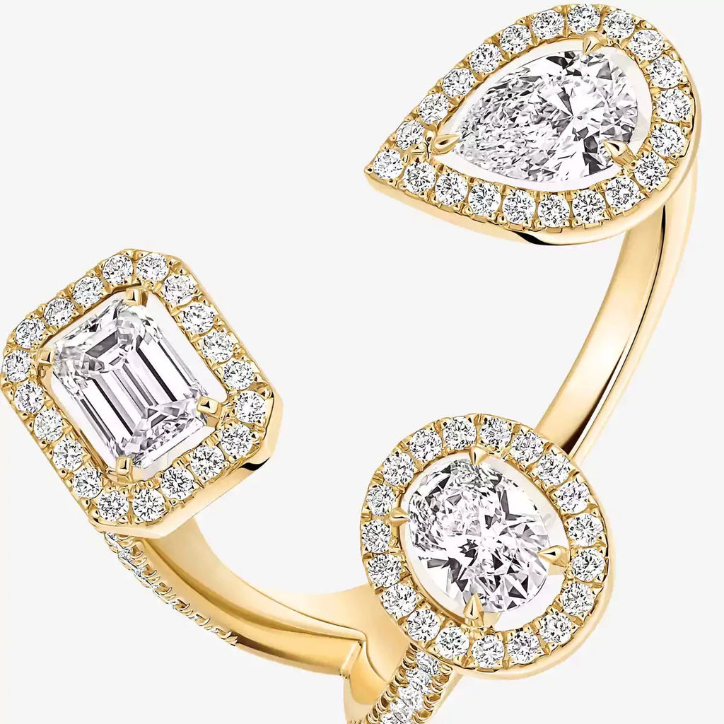 [[MIRA] Diamond Ring 0,25ct My Twin Trilogy