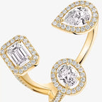 [[MIRA] Diamond Ring 0,25ct My Twin Trilogy