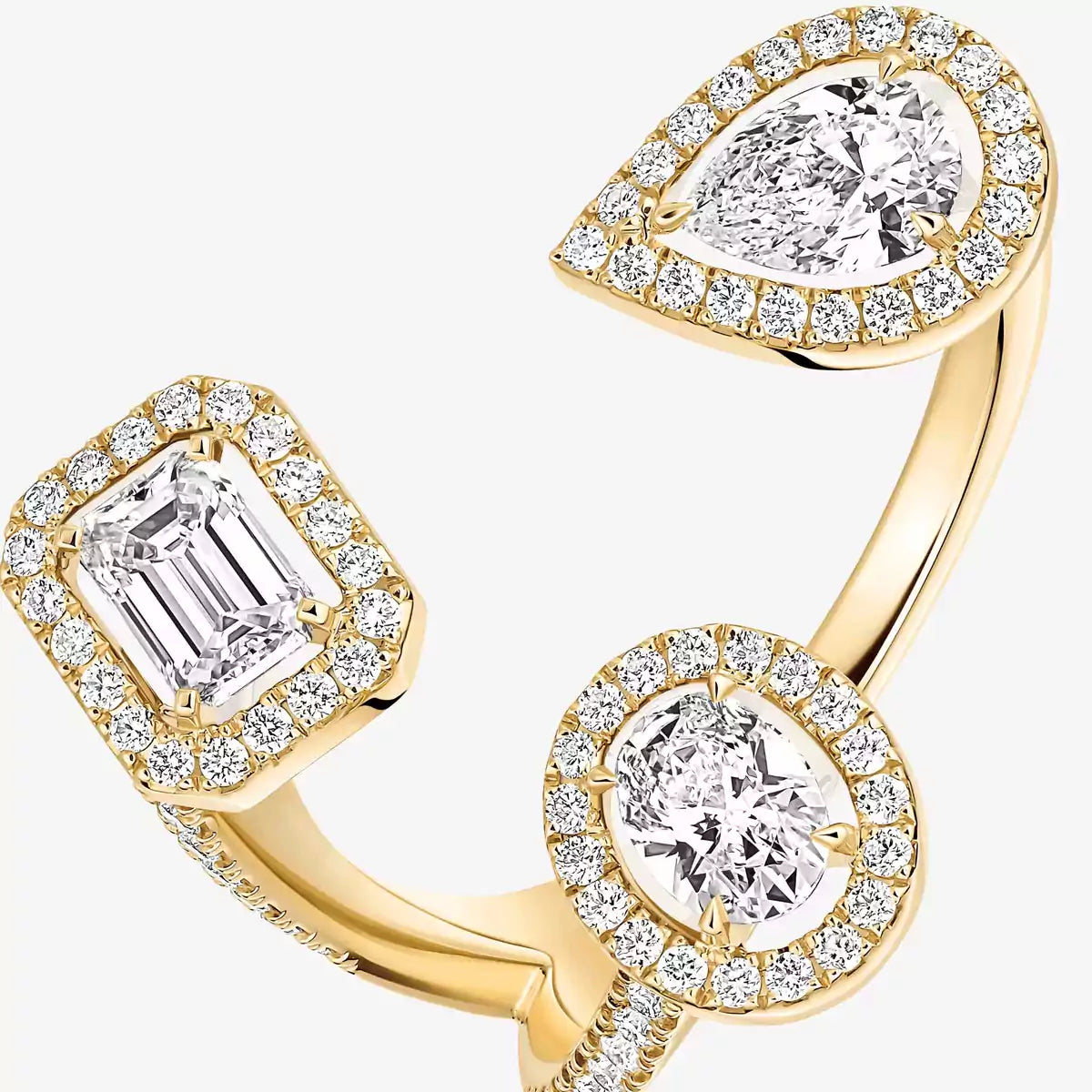 [[MIRA] Diamond Ring 0,25ct My Twin Trilogy