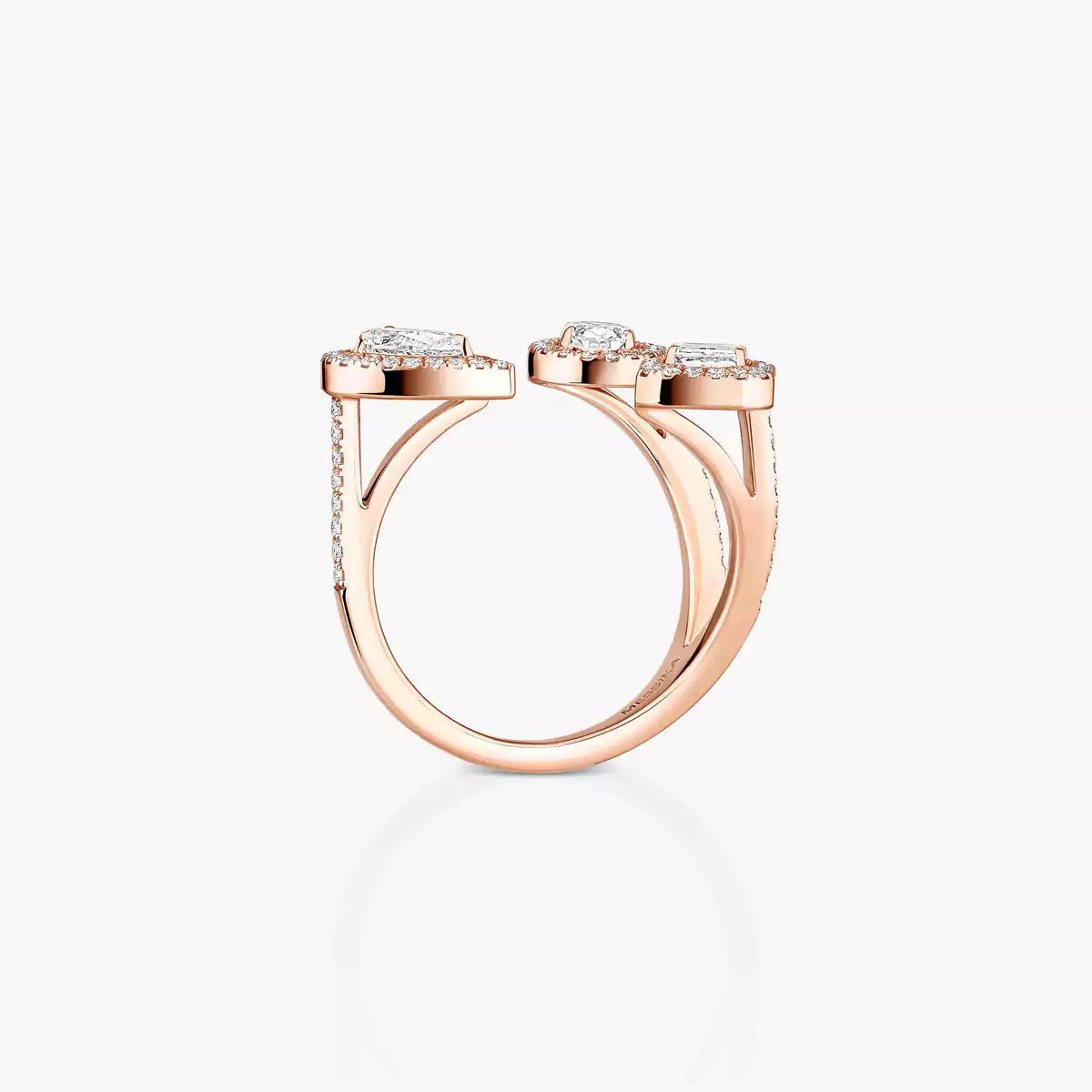 [[MIRA] Diamond Ring 0,25ct My Twin Trilogy