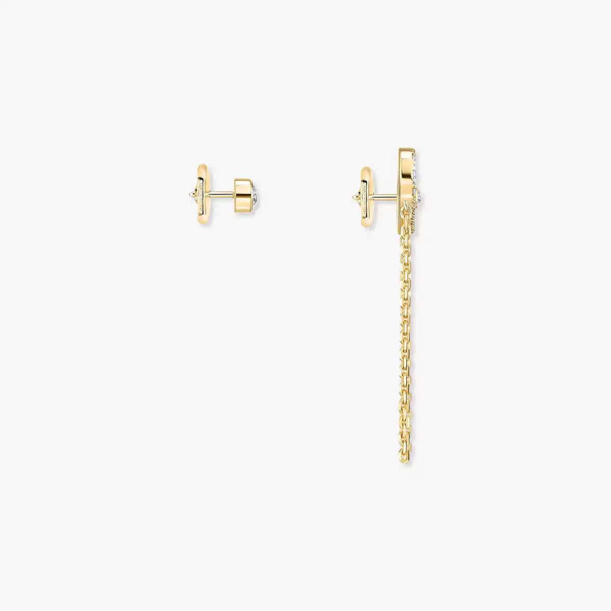 [MIRA]Move Uno Diamond Earrings