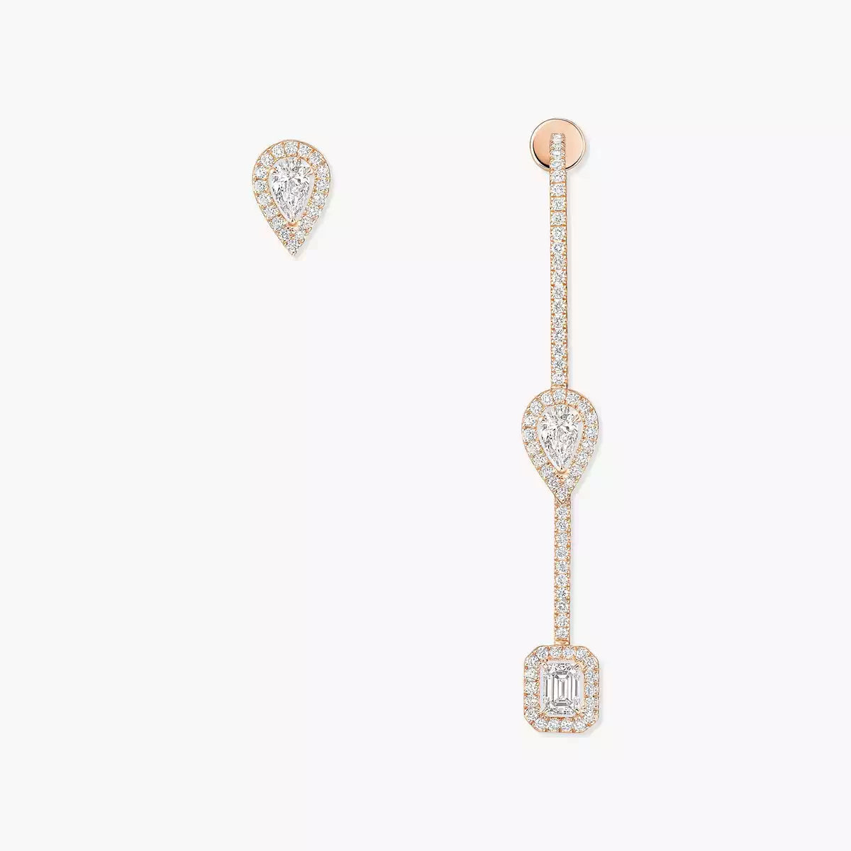 [MIRA]Diamond Drop Earrings My Twin