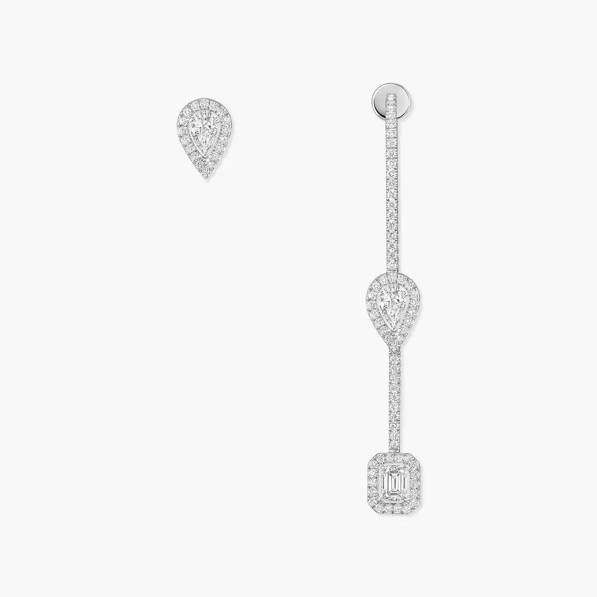 [MIRA]Diamond Drop Earrings My Twin