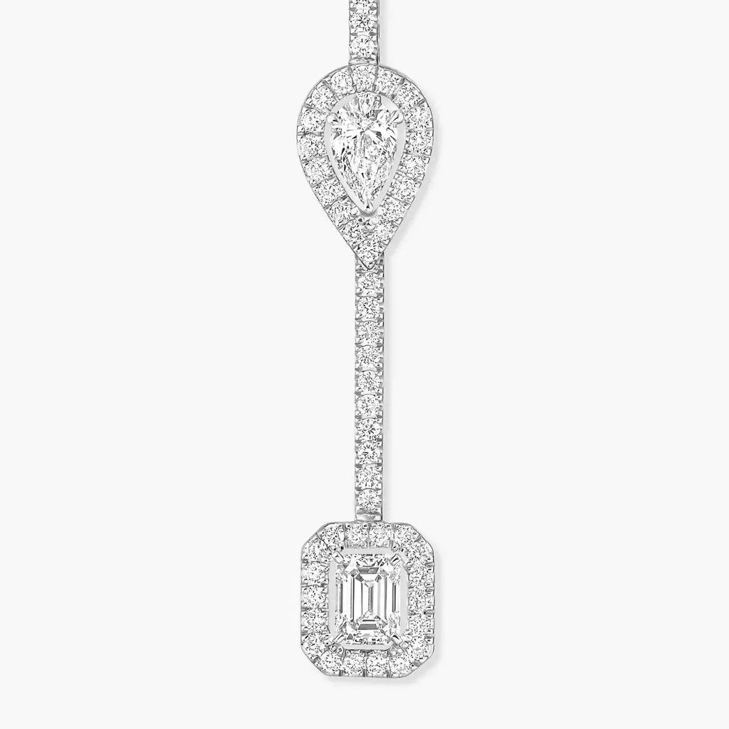 [MIRA]Diamond Drop Earrings My Twin