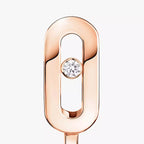 [MIRA]Diamond Mini Hoop Earrings Move Classique