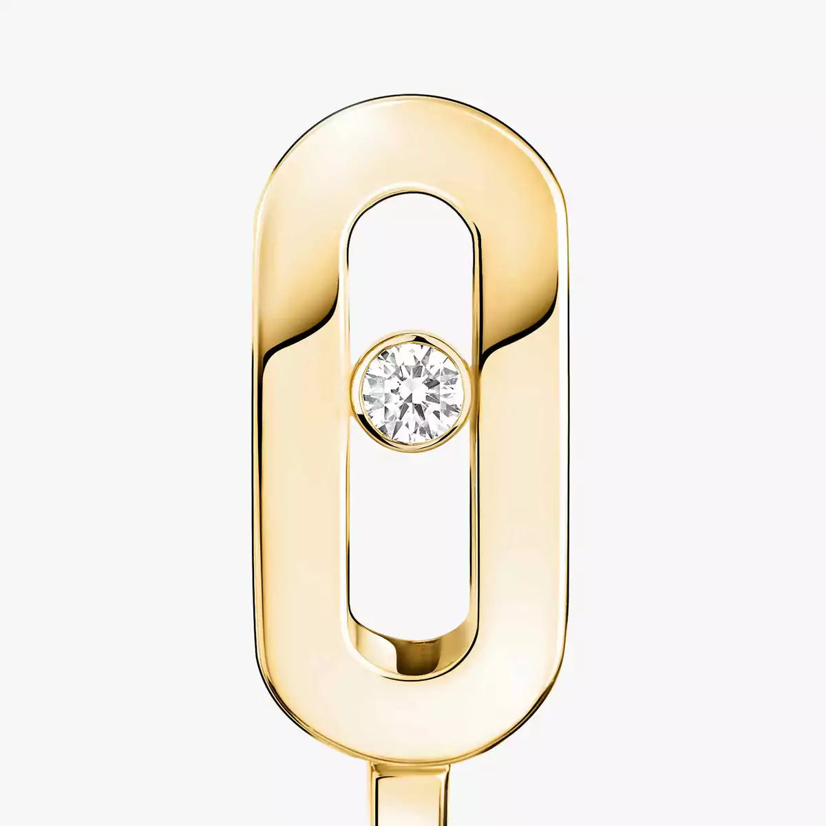 [MIRA]Diamond Mini Hoop Earrings Move Classique