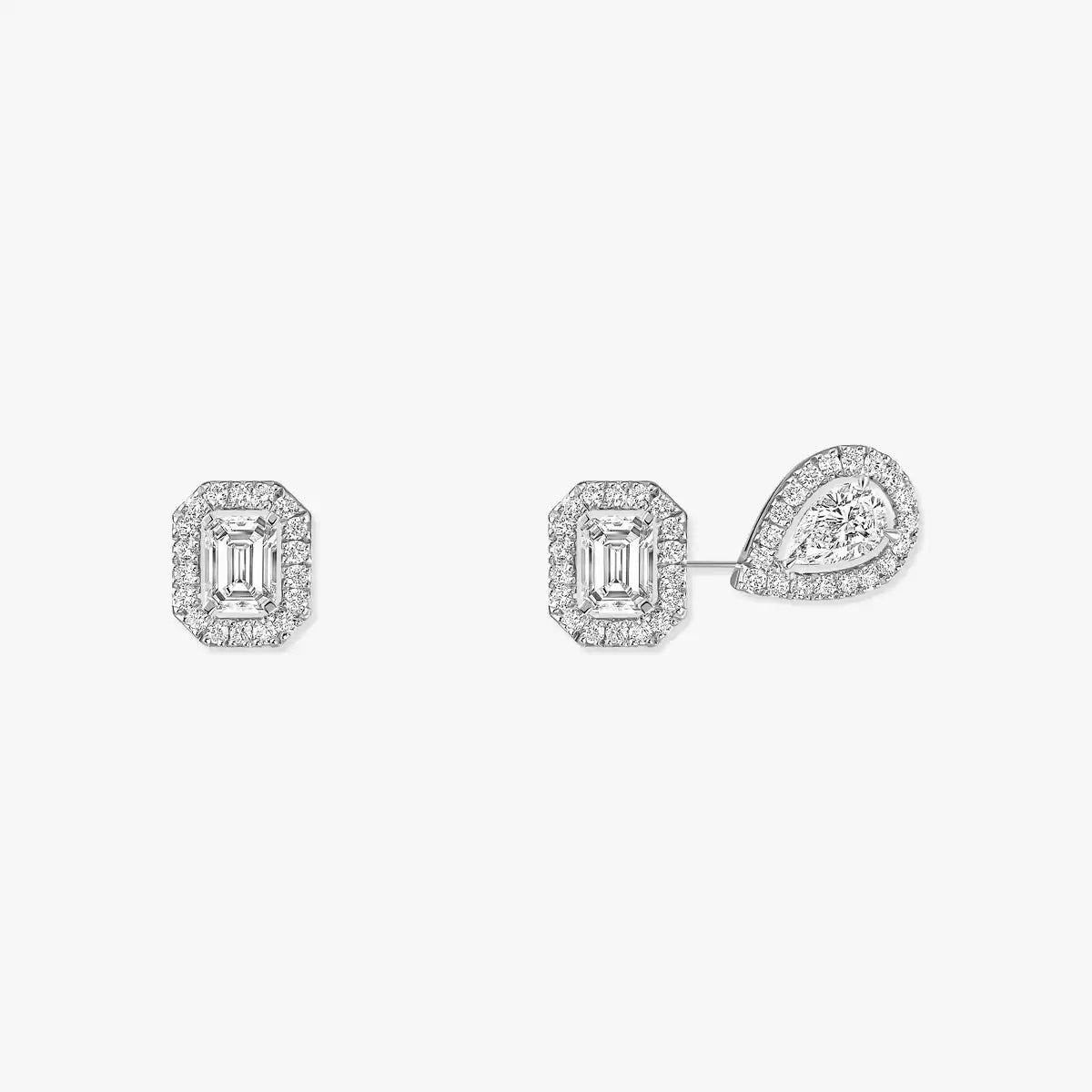 [MIRA]Diamond Earrings 0,10ct My Twin 1+2