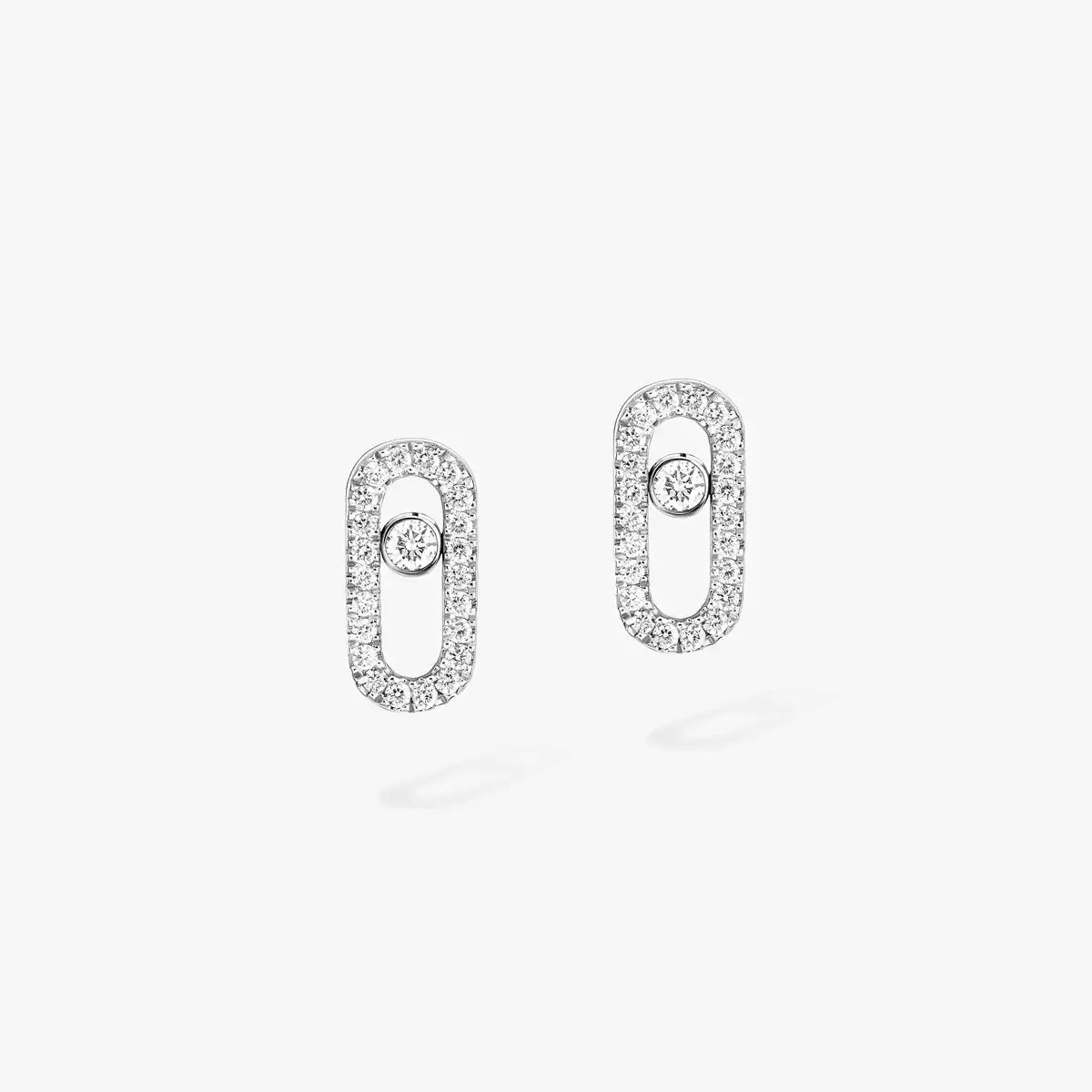 [MIRA]Move Uno Diamond Earrings