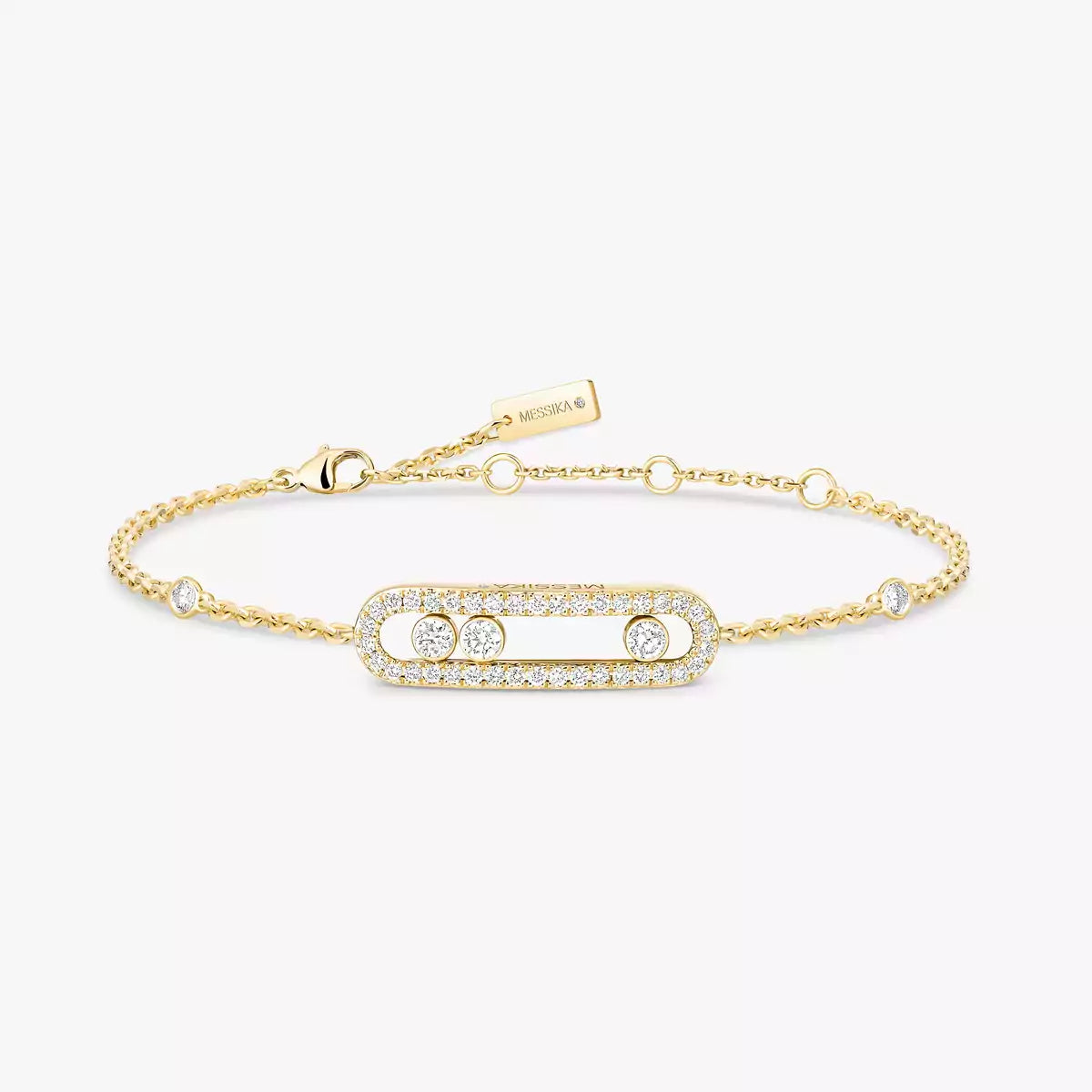 [MIRA]Pavé Baby Move Diamond Bracelet