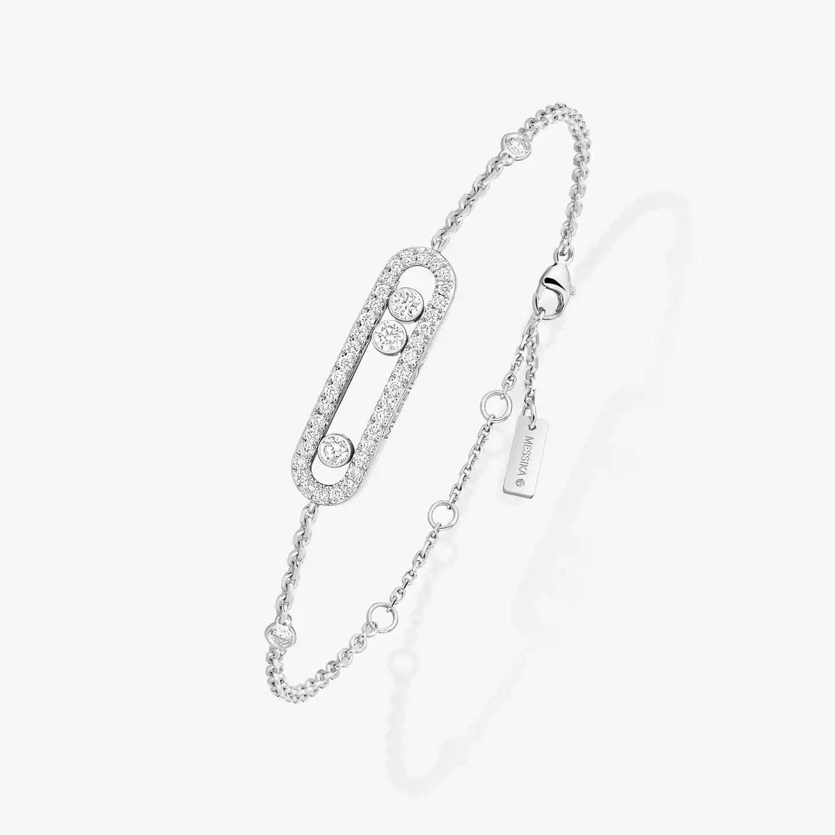 [MIRA]Pavé Baby Move Diamond Bracelet