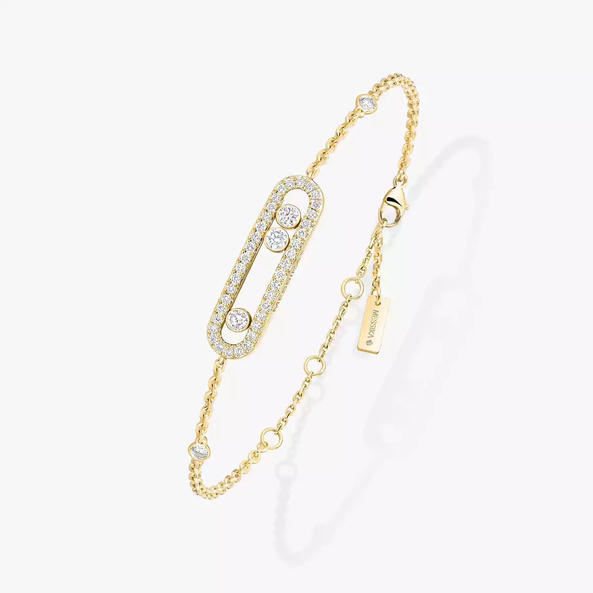 [MIRA]Pavé Baby Move Diamond Bracelet