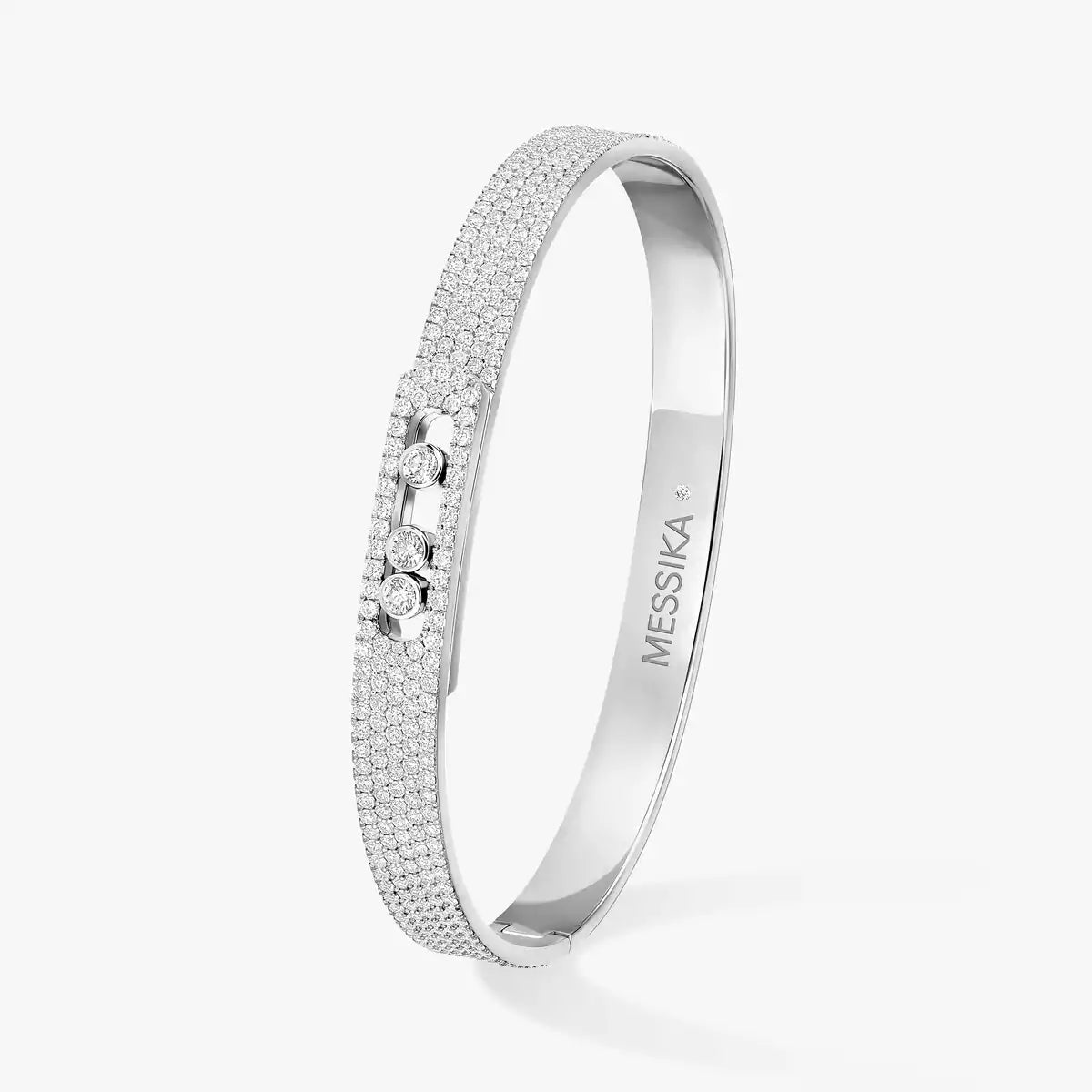 [MIRA]Move Noa Full Pavé Diamond Bangle Bracelet