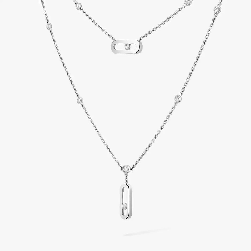 [MIRA] Move Uno Diamond Necklace