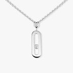 [MIRA] Move Uno Gold Diamond Long Necklace