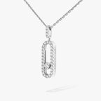 [MIRA]Move Uno Diamond Necklace in Rose Gold