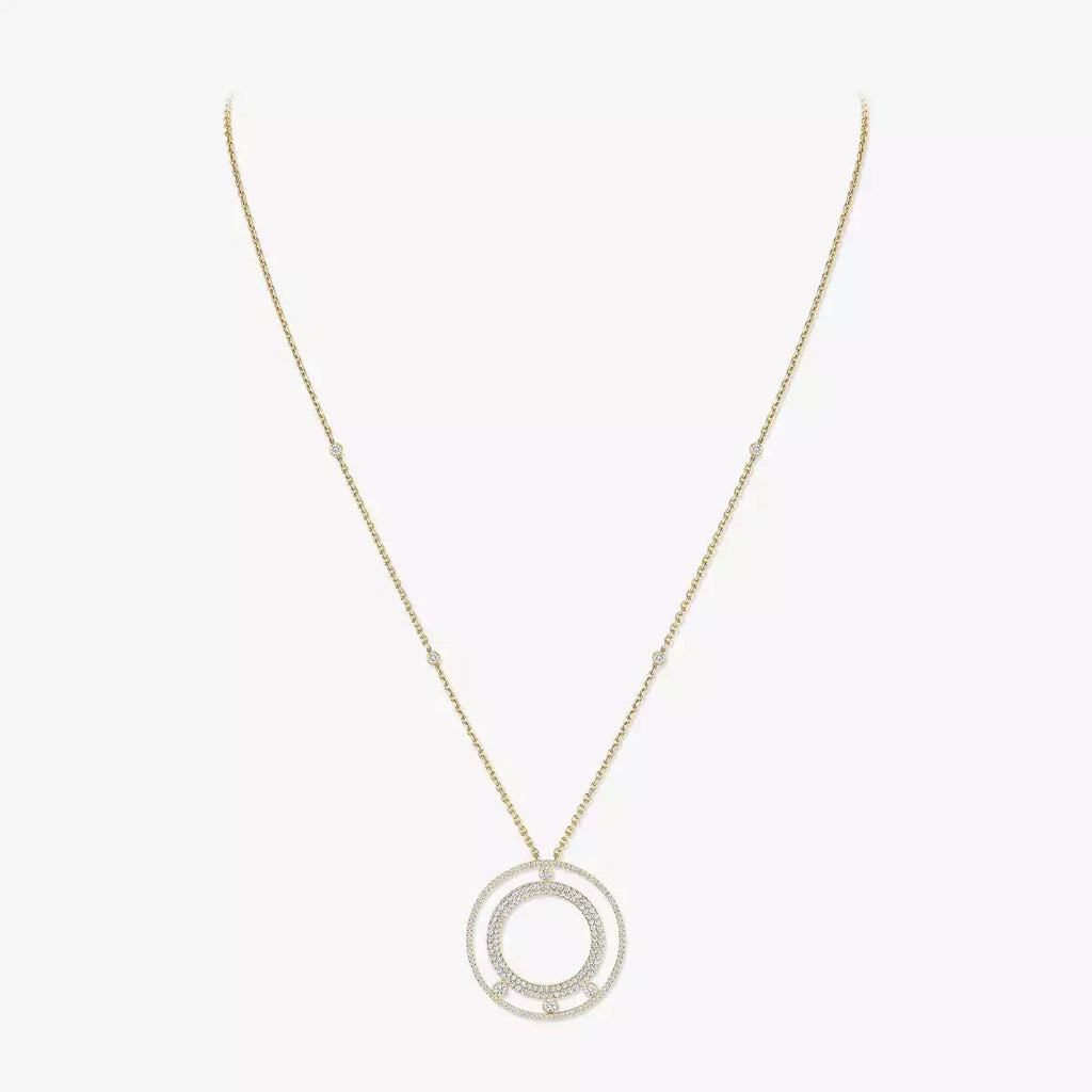 [MIRA]Move Romane Long Pave_-Set Diamond Necklace