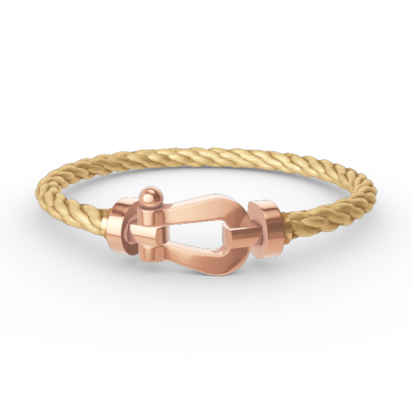 [MIRA]FORCE LARGE HORSESHOE NO DIAMOND BRACELET ROSE GOLD