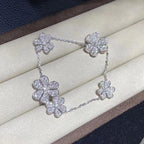[MIRA]FRIVOLE SILVER 5 FLOWERS BRACELET