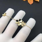 [MIRA]FRIVOLE GOLD 5 FLOWERS BRACELET