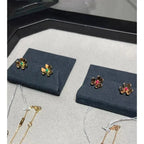 [MIRA]FRIVOLE  FLOWER PINK EARRINGS