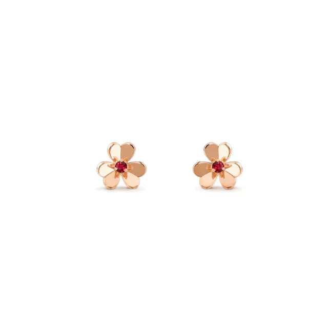 [MIRA]FRIVOLE  FLOWER PINK EARRINGS