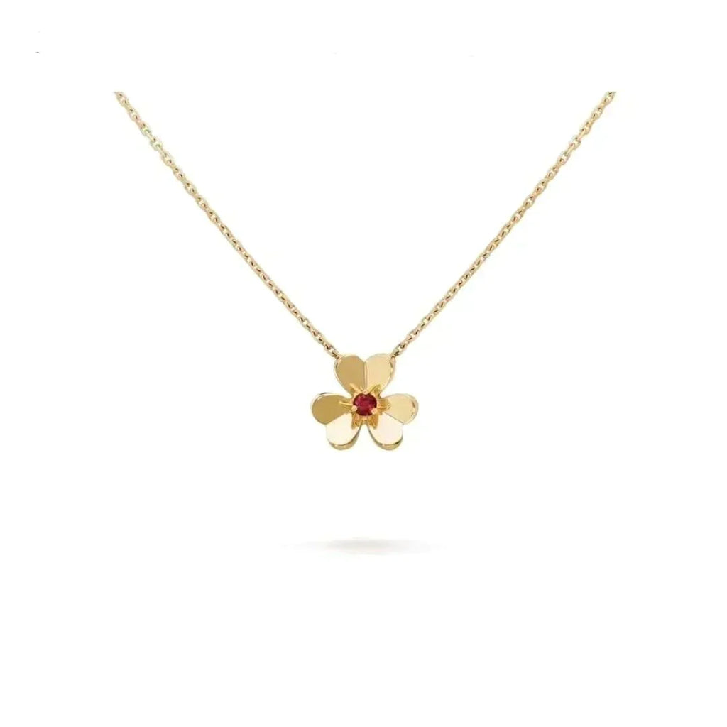 [MIRA]FRIVOLE GOLD FLOWER NECKLACE
