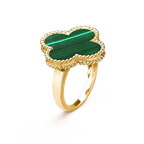 [MIRA]CLOVER MALACHITE RING