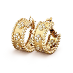 [MIRA]PERLEE DIAMOND EARRINGS