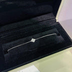 [MIRA]CLOVER  SINGLE FLOWER BRACELET SILVER