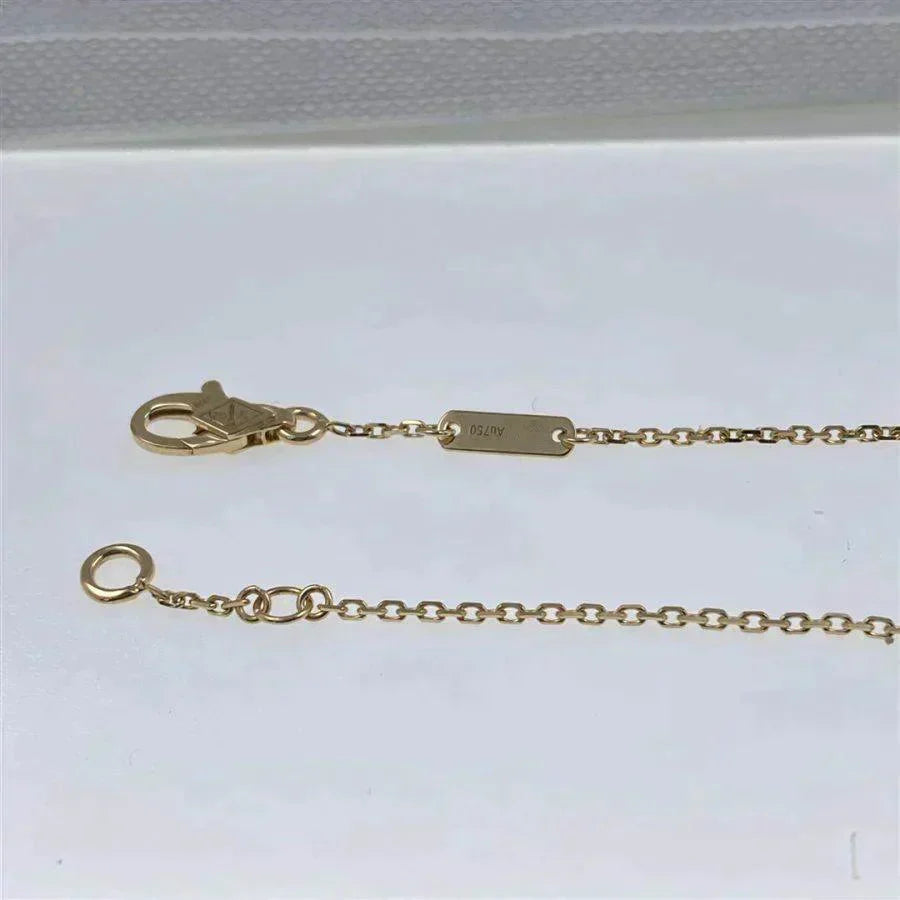 [MIRA]CLOVER  CARNELIAN SINGLE FLOWER BRACELET