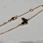 [MIRA]BUTTERFLY ONYX  BUTTERFLY BRACELET