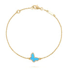 [MIRA]BUTTERFLY TURQUOISE BUTTERFLY BRACELET