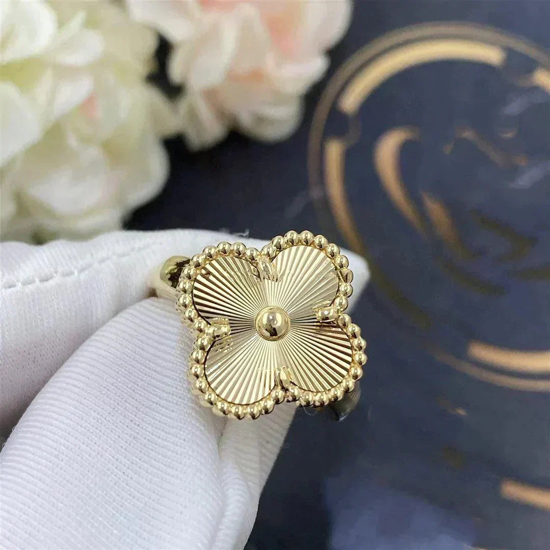 [MIRA]CLOVER GOLD RING