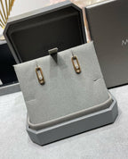[MIRA]MOVE UNO SMALL 1 DIAMOND EARRINGS