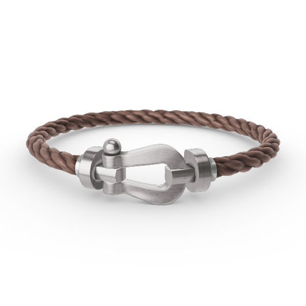 [MIRA]FORCE LARGE HORSESHOE NO DIAMOND BRACELET SILVER