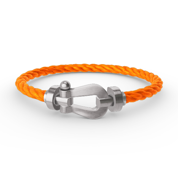 [MIRA]FORCE LARGE HORSESHOE NO DIAMOND BRACELET SILVER